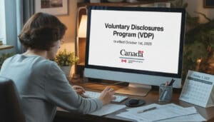 Voluntary Disclosures Program (VDP) Canada's new tax rules take effect October 1, 2025.